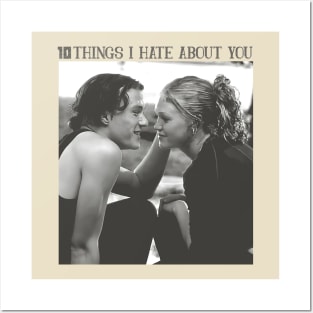 10 Things I Hate About You // Movie Retro Posters and Art